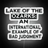 LAKE OF THE OZARKS AN INTERNATIONAL EXAMPLE OF BAD JUDGEMENT RGB Neon Sign - Image 5