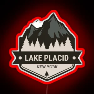 Lake Placid RGB Neon Sign