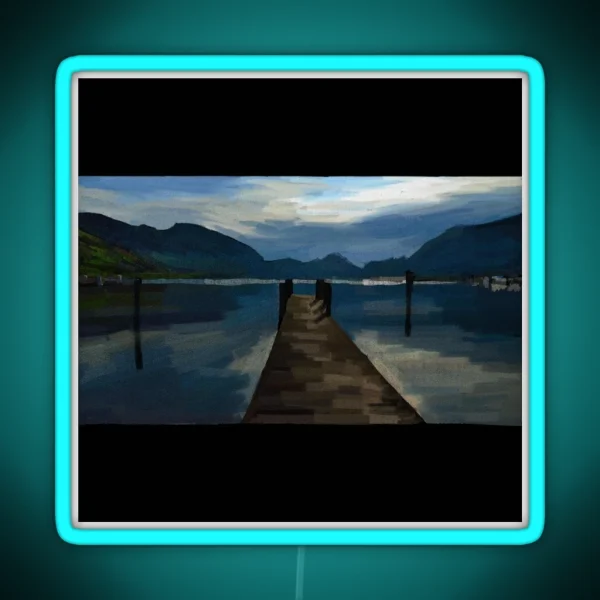 Lake Walkway 216 RGB Neon Sign