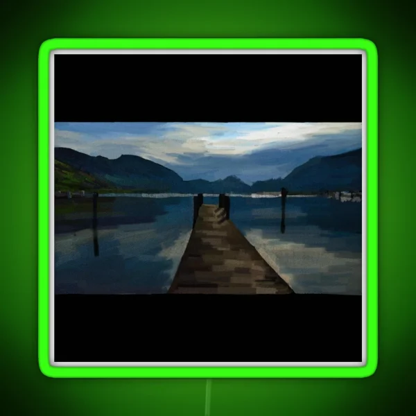 Lake Walkway 216 RGB Neon Sign