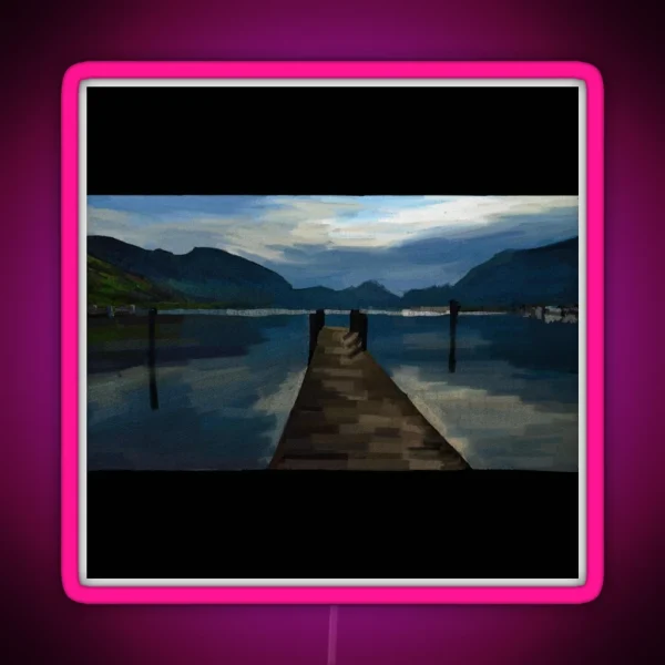 Lake Walkway 216 RGB Neon Sign