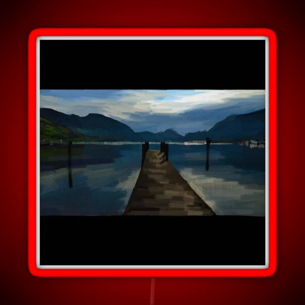 Lake Walkway 216 RGB Neon Sign