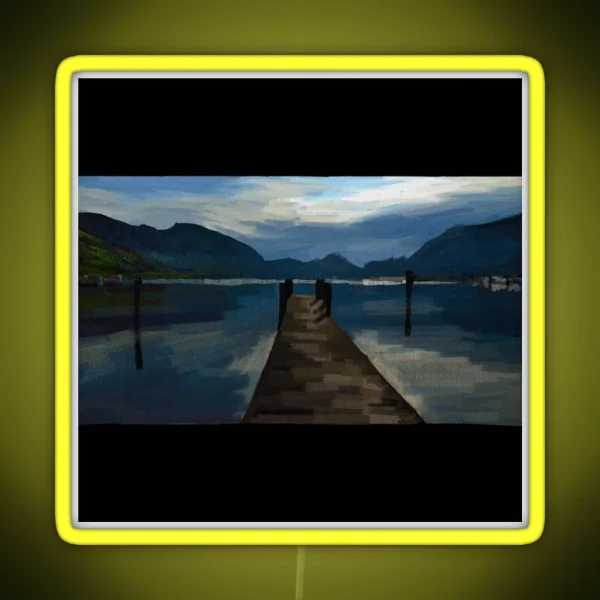 Lake Walkway 216 RGB Neon Sign