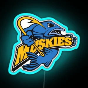 Lakeland University Muskies RGB Neon Sign