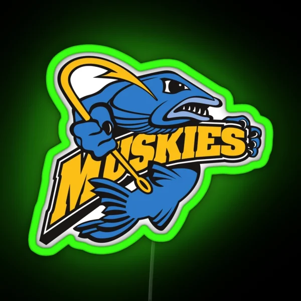 Lakeland University Muskies RGB Neon Sign