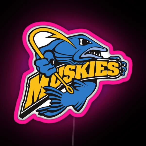 Lakeland University Muskies RGB Neon Sign