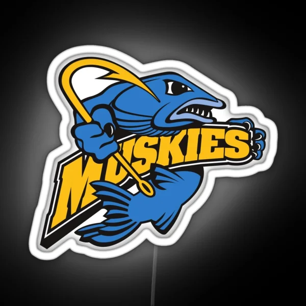 Lakeland University Muskies RGB Neon Sign