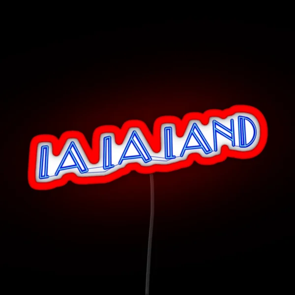 Lala Land Neon Sign Led RGB Neon Sign