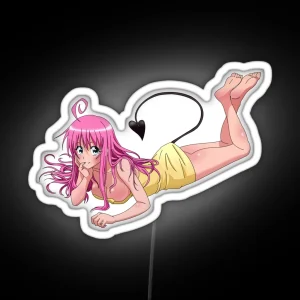 Lala To Love Ru RGB Neon Sign