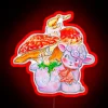 Lamb Planter RGB Neon Sign