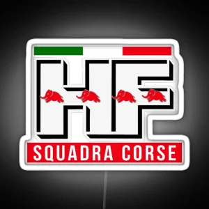 Lancia HF Squadra Corse RGB Neon Sign