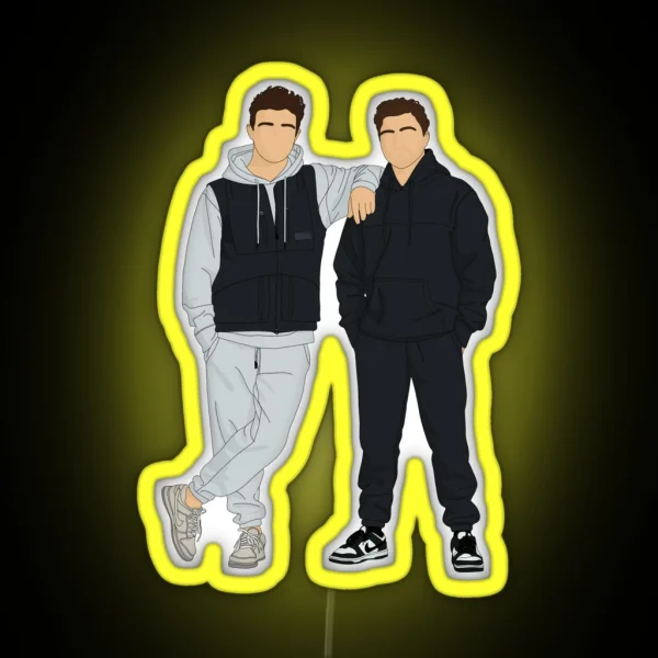 Lando And Max Quadrant RGB Neon Sign