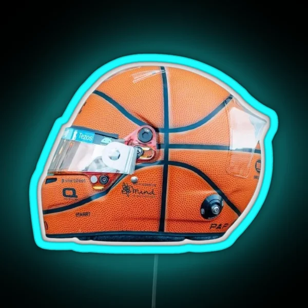 Lando Norris Helmet Miami GP RGB Neon Sign