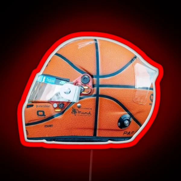 Lando Norris Helmet Miami GP RGB Neon Sign