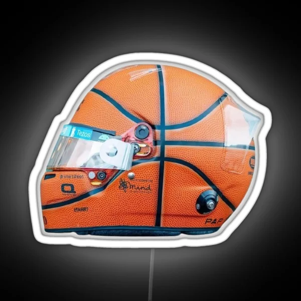 Lando Norris Helmet Miami GP RGB Neon Sign