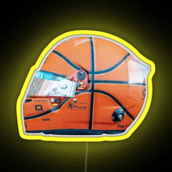 Lando Norris Helmet Miami GP RGB Neon Sign