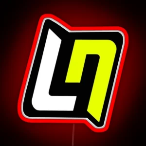 Lando Norris LN4 RGB Neon Sign