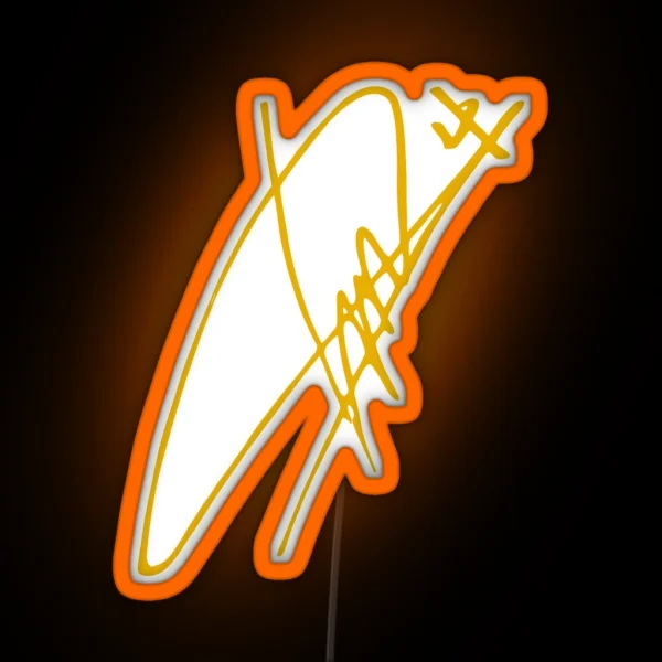 Lando Norris Signature RGB Neon Sign