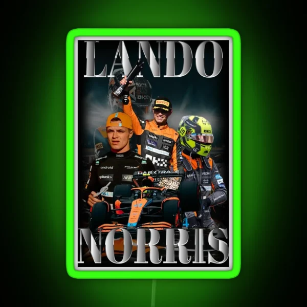 Lando Poster RGB Neon Sign