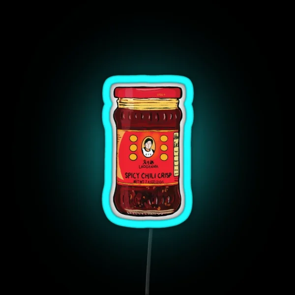 Lao Gan Ma Chili Oil Chilli Oil RGB Neon Sign