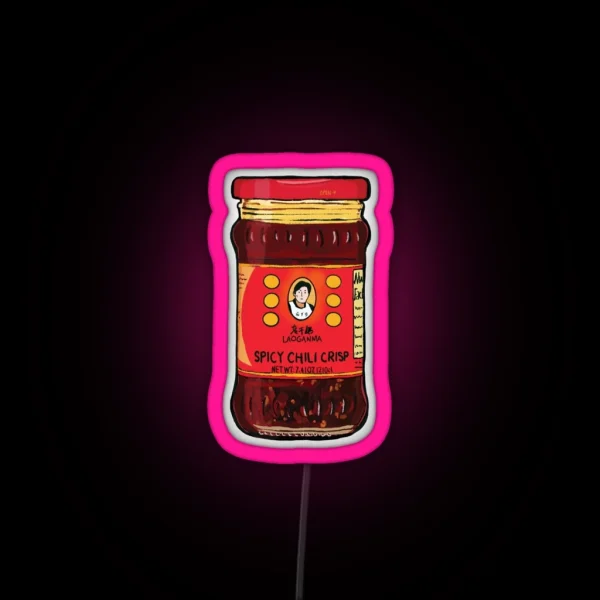 Lao Gan Ma Chili Oil Chilli Oil RGB Neon Sign
