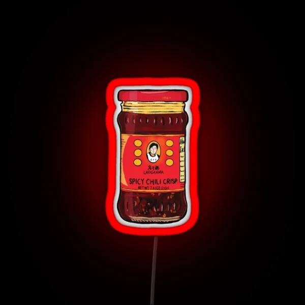 Lao Gan Ma Chili Oil Chilli Oil RGB Neon Sign