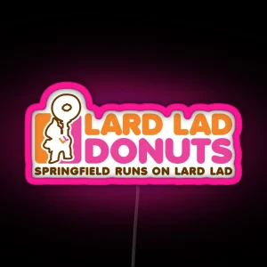 Lard Lad Donuts RGB Neon Sign