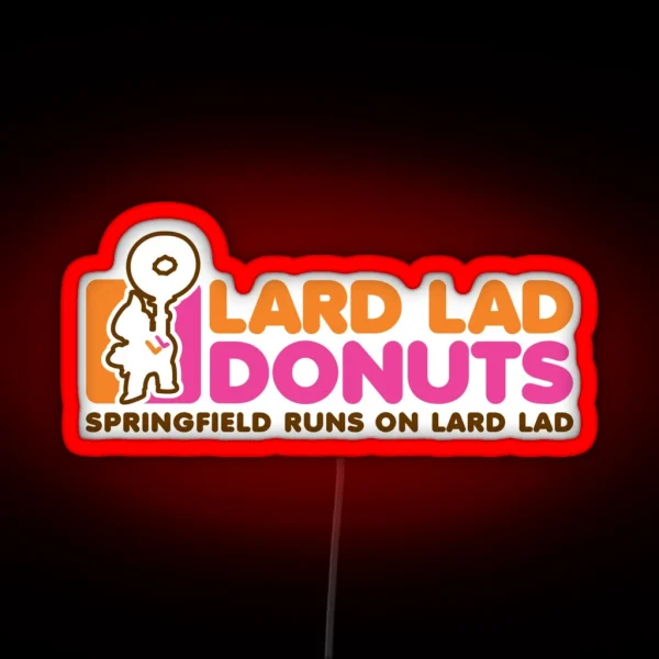 Lard Lad Donuts RGB Neon Sign