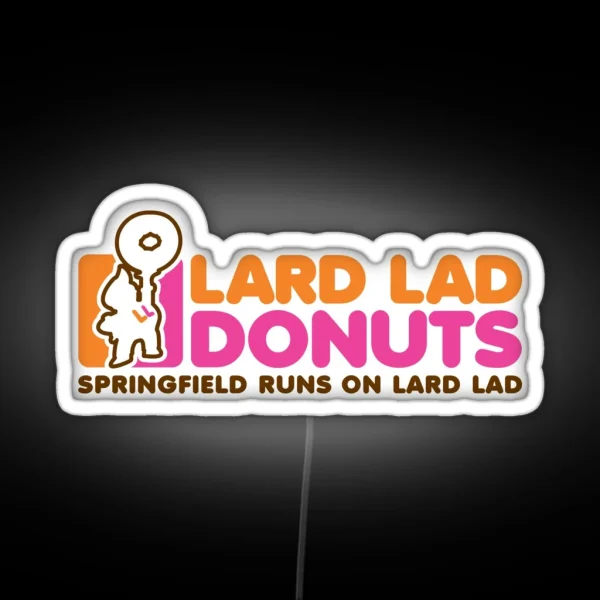 Lard Lad Donuts RGB Neon Sign