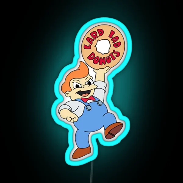Lard Lad RGB Neon Sign