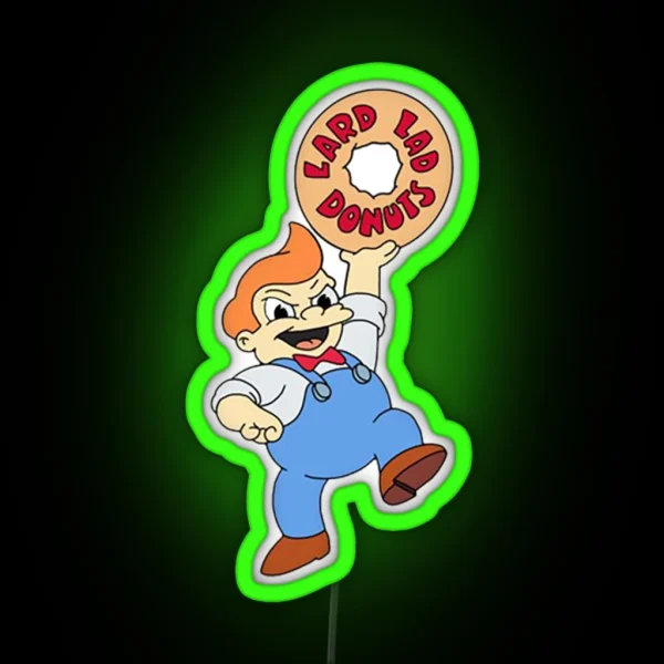 Lard Lad RGB Neon Sign