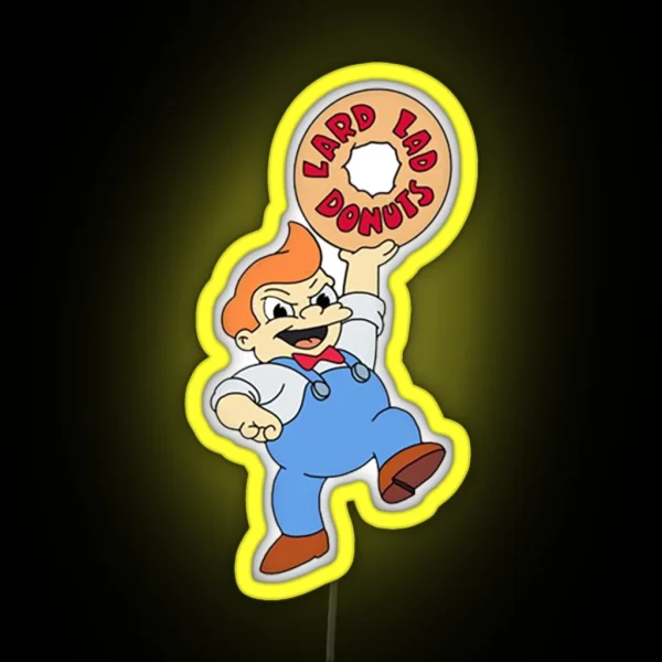 Lard Lad RGB Neon Sign