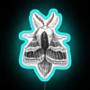 Large Tolype Moth Tolype Velleda RGB Neon Sign - Image 3