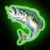 Largemouth Bass 1 RGB Neon Sign - Image 4