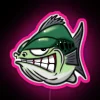 Largemouth Bass Cartoon RGB Neon Sign - Image 6