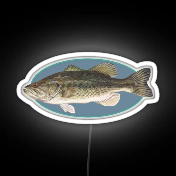 Largemouth Bass Led RGB Neon Sign