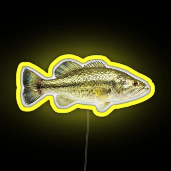 Largemouth Bass RGB Neon Sign