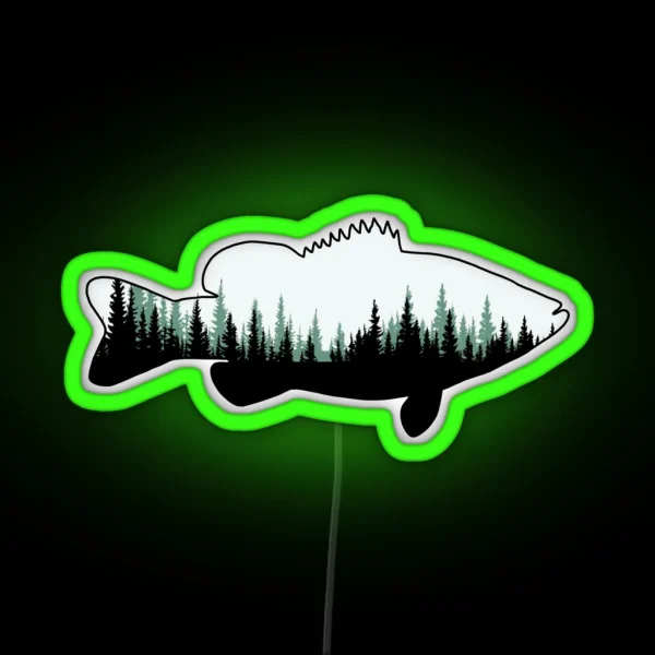Largemouth RGB Neon Sign