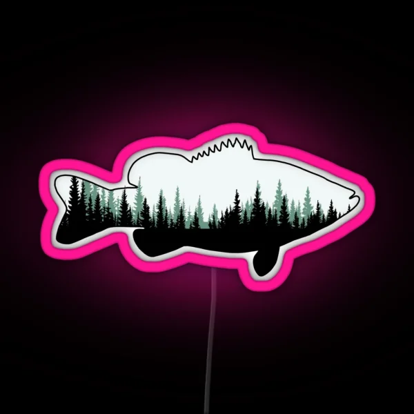 Largemouth RGB Neon Sign