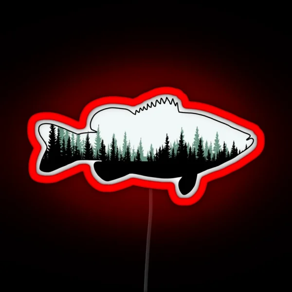 Largemouth RGB Neon Sign