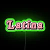 Latina RGB Neon Sign - Image 4
