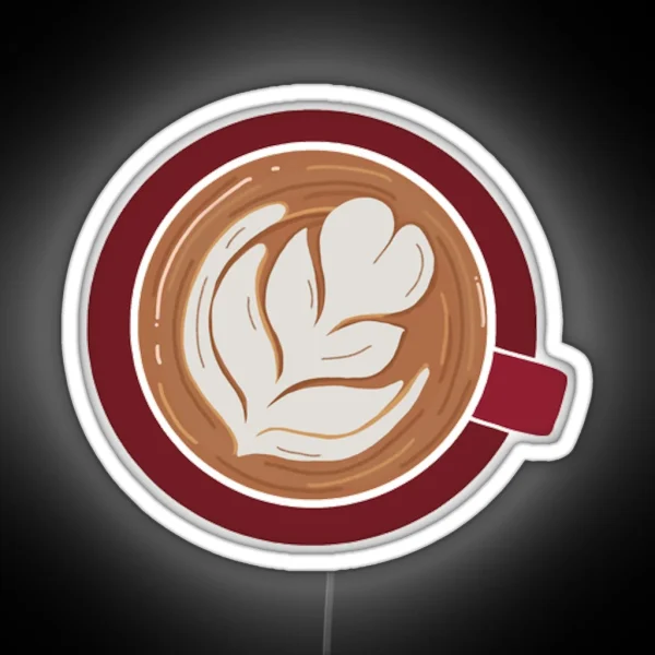 Latte Art B Led RGB Neon Sign
