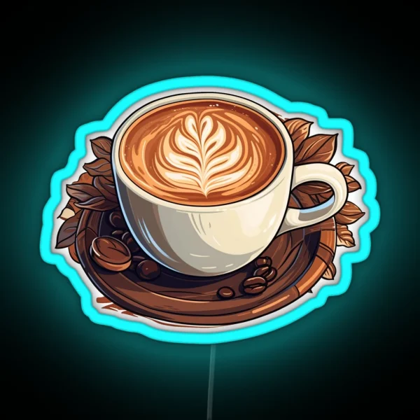 Latte Art Led RGB Neon Sign