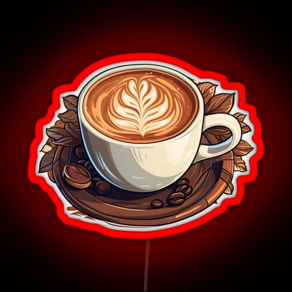 Latte Art Led RGB Neon Sign