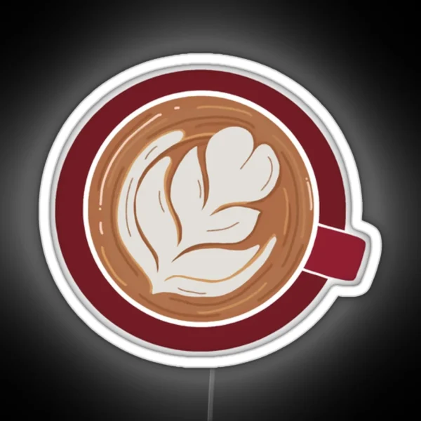 Latte Art Small Led RGB Neon Sign