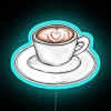 Latte For Here RGB Neon Sign - Image 3
