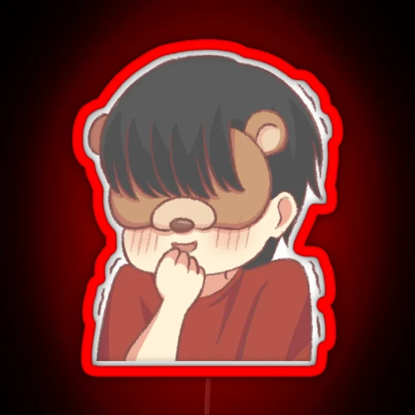 Laugh Chibi RGB Neon Sign