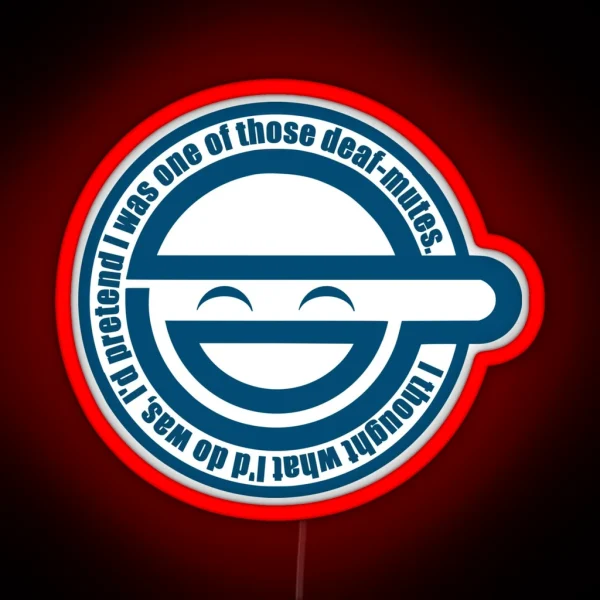 Laughing Man RGB Neon Sign