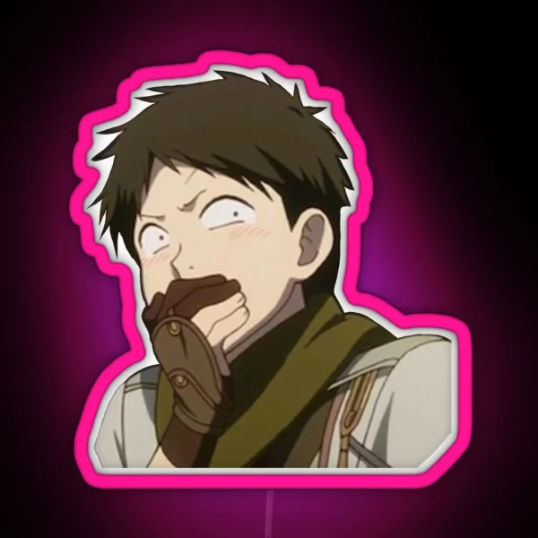 Laughing Obi Snow White With The Red Hair RGB Neon Sign