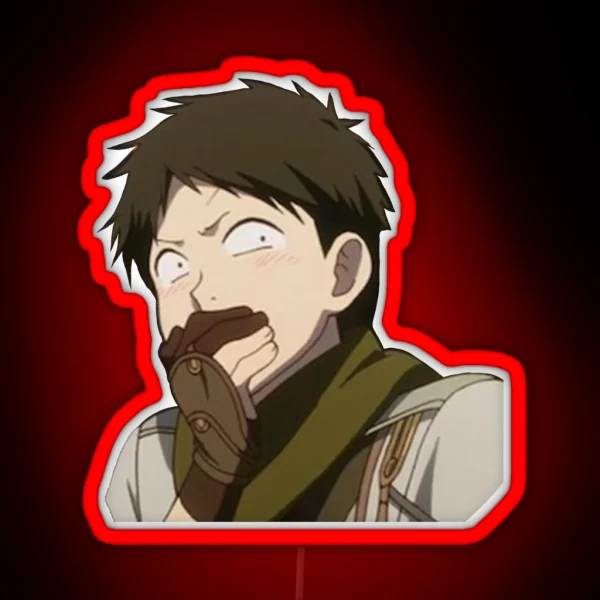 Laughing Obi Snow White With The Red Hair RGB Neon Sign